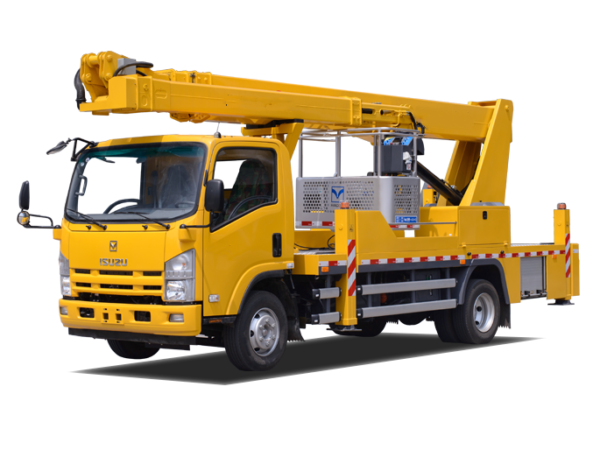 Isuzu 25.5 Camion de levage de godets articulé