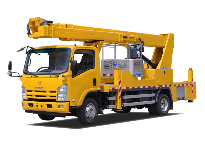 Isuzu 25.5 Meter Articulated Bucket Lift Truck