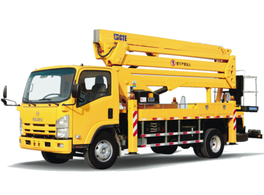 Isuzu 28 Meter yakarongedzwa buket kusimudza rori