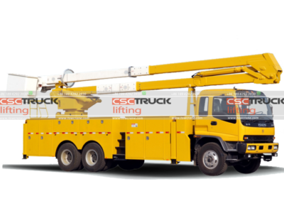 Isuzu 25.4 Meter Insulated Bucket Truck