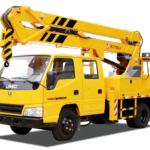 JMCer craメーターの明確なバケットリフトトラックpulls out the tower lifting arm installation procedure Jmc 15.2 Meter Articulated Bucket Lift Truck