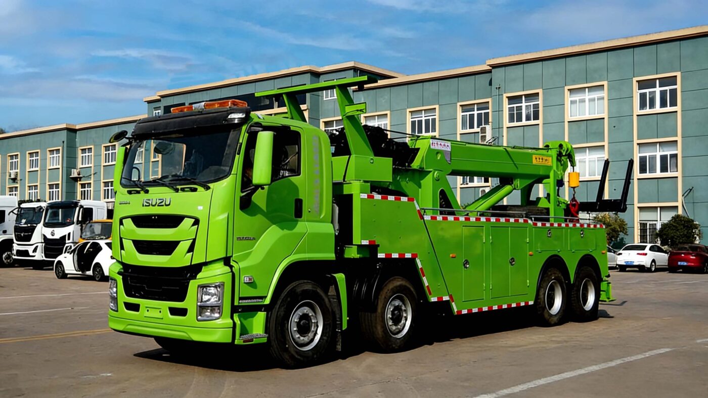 ISUZU rotator tow truck