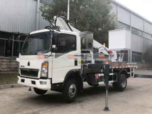 Sinotruk HOWO-L 25M Telescopic Bucket Truck