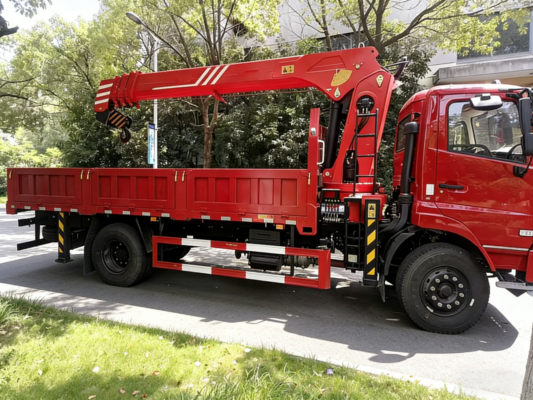Dongfeng 5 Tons PALFINGER Telescopic Boom Crane