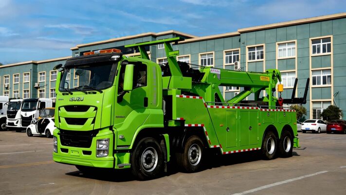 ISUZU rotator tow truck