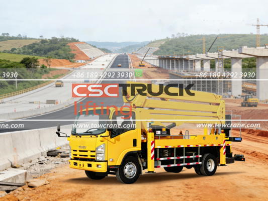 Articulated Bucket Lift Truck