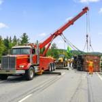 Rotator tow truck