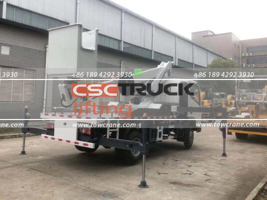 Sinotruk HOWO-L 25M Telescopic Bucket Truck