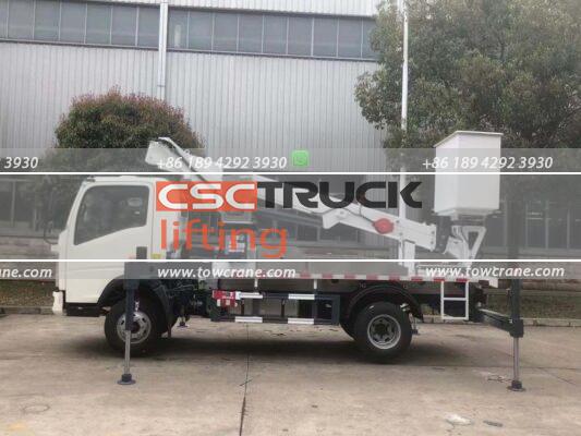 Sinotruk HOWO-L 25M Telescopic Bucket Truck