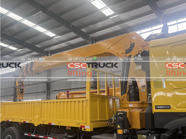 HOWO 16Ton 6×6 PALFINGER Telescopic Boom Crane