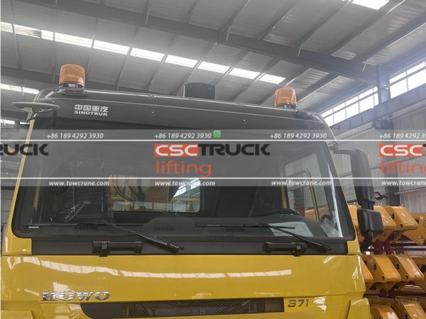 HOWO 16Ton 6×6 PALFINGER Telescopic Boom Crane