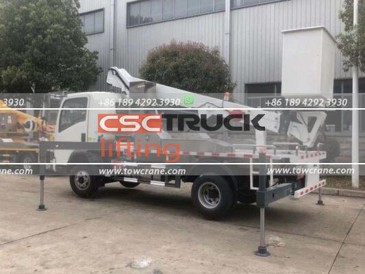 Sinotruk HOWO-L 25M Telescopic Bucket Truck