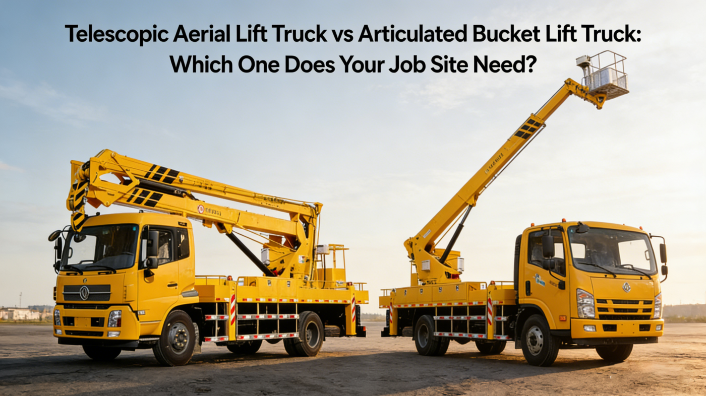 Telescopic Aerial Lift Truck vs Articulated Bucket Lift Truck