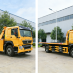 Integrated Tow Truck and Flatbed Tow Truck