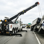 crane tow truck