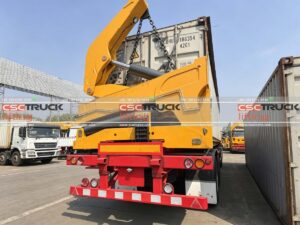 SHACMAN F3000 40FT Side Lift Container Trailer