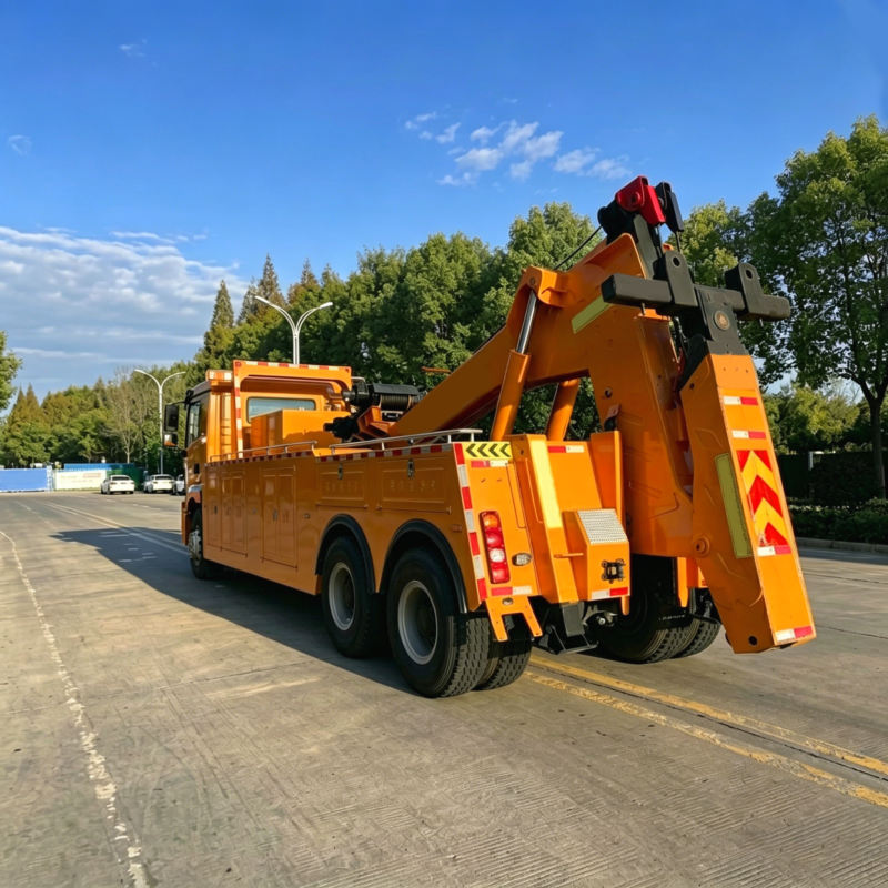 Rotator tow truck