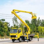 articulated bucket lift trucks