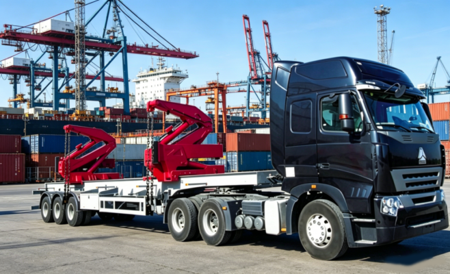side lifter crane