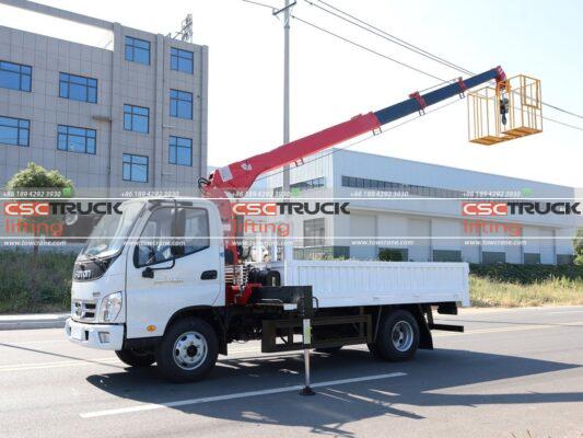 PALFINGER 8 Ton Telescopic Boom Crane with Bucket