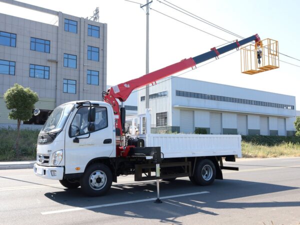 PALFINGER 8 Ton Telescopic Boom Crane with Bucket
