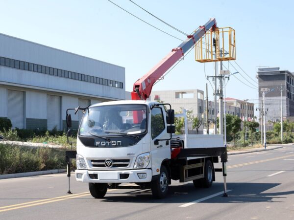 PALFINGER 8 Ton Telescopic Boom Crane with Bucket