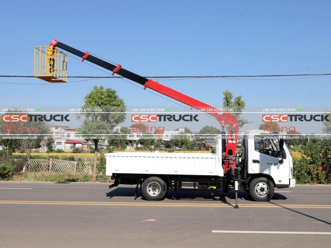 PALFINGER 8 Ton Telescopic Boom Crane with Bucket