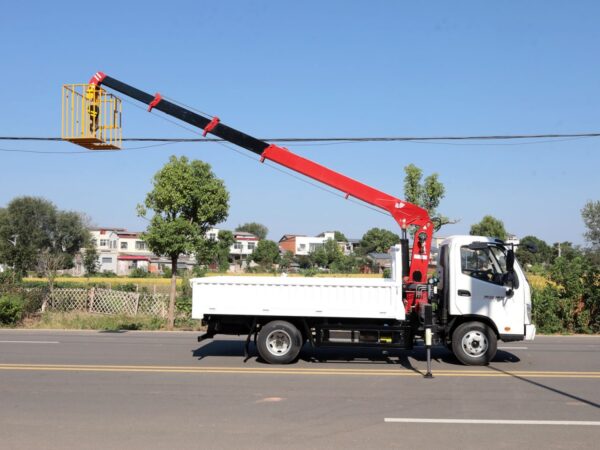 PALFINGER 8 Ton Telescopic Boom Crane with Bucket