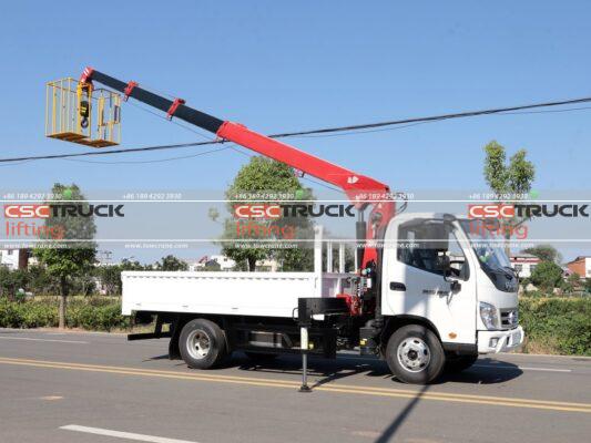 PALFINGER 8 Ton Telescopic Boom Crane with Bucket