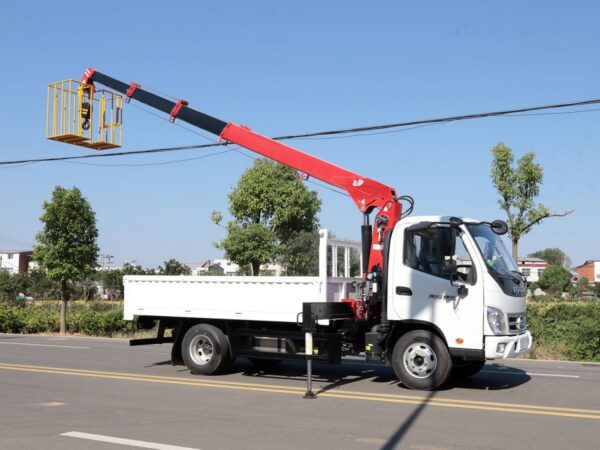 PALFINGER 8 Ton Telescopic Boom Crane with Bucket