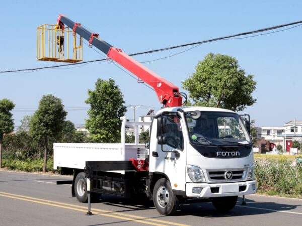 PALFINGER 8 Ton Telescopic Boom Crane with Bucket