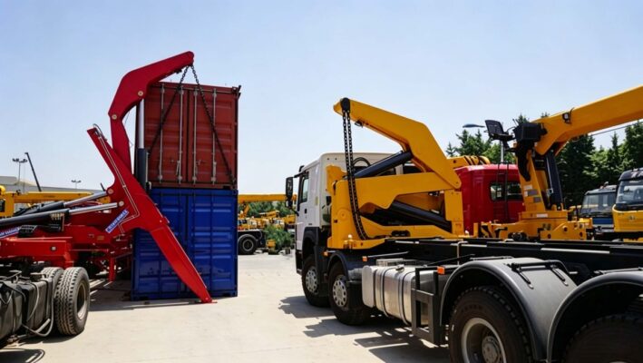 side lifter crane