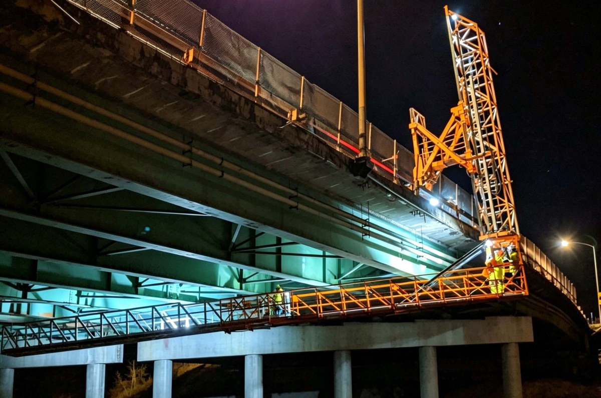 Plataforma d'inspecció del pont