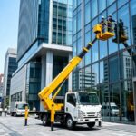 30M Bucket Truck Delivery to UAE for High-Reach Building Maintenance Bucket Truck