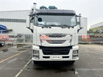 ISUZU 10m³ Concrete Mixer 24m Pump Combined Truck