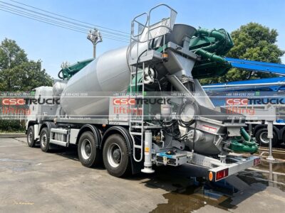 ISUZU 10m³ Concrete Mixer 24m Pump Combined Truck