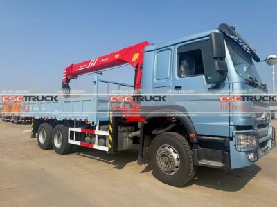 HOWO 10 Ton PALFINGER Telescopic Boom Crane