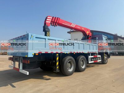 HOWO 10 Ton PALFINGER Telescopic Boom Crane