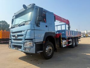HOWO 10 Ton PALFINGER Telescopic Boom Crane