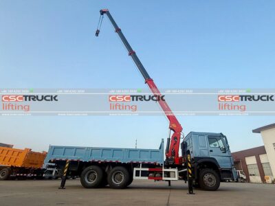 HOWO 10 Ton PALFINGER Telescopic Boom Crane