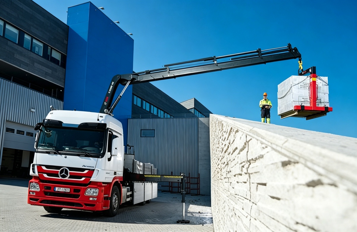 Knuckle boom crane
