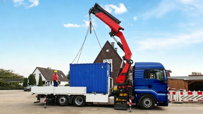 Knuckle boom crane
