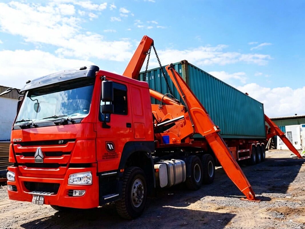 side lifter crane