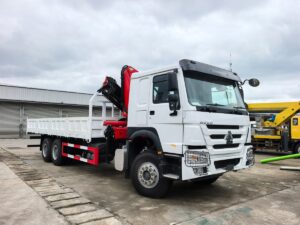 HOWO 10T PALFINGER Knuckle Boom Crane