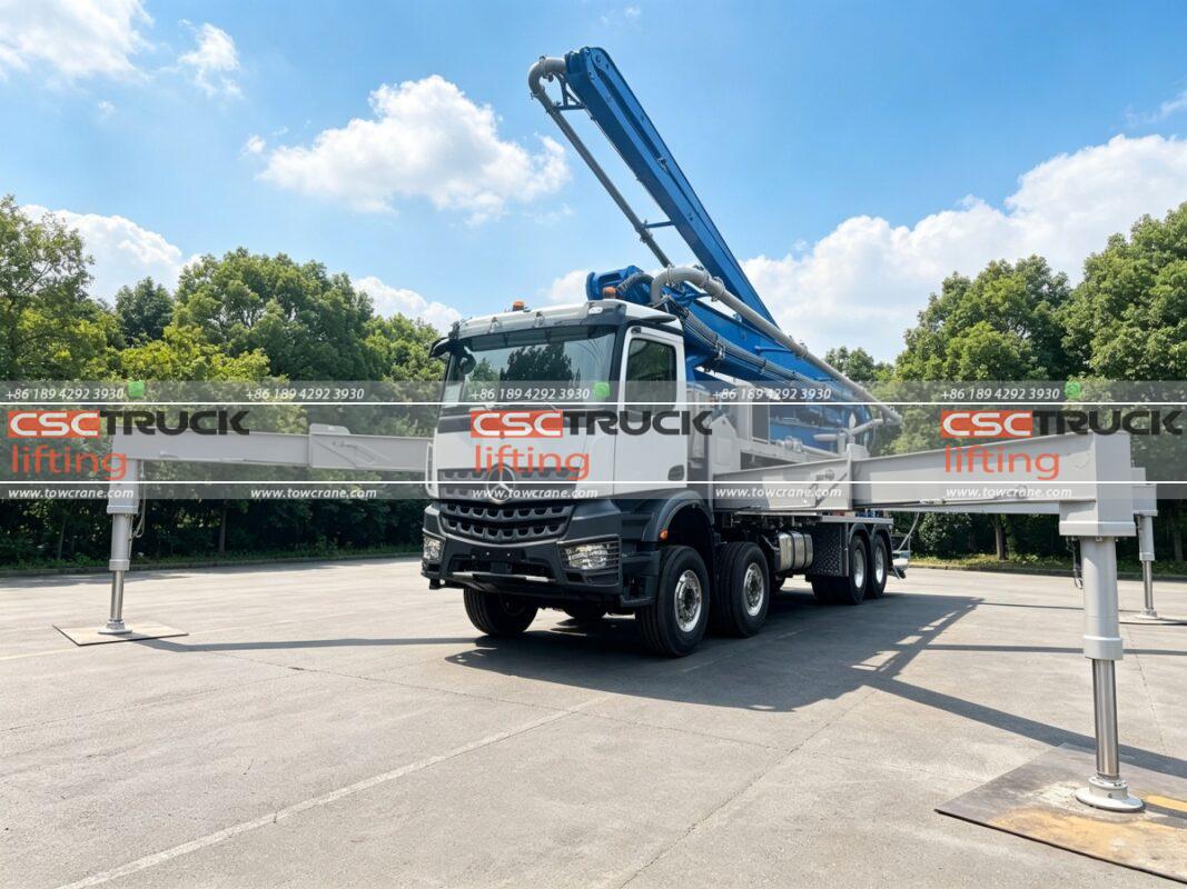 How Far Can a Concrete Pump Truck Reach?