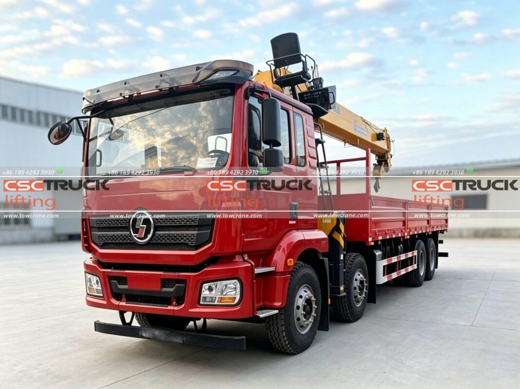 Articulated Crane Truck Supplied to Senegal for Port Container Handling