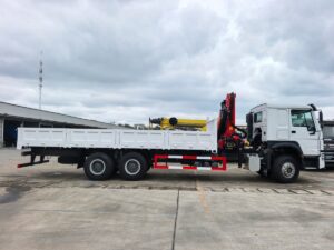 HOWO 10T PALFINGER Knuckle Boom Crane