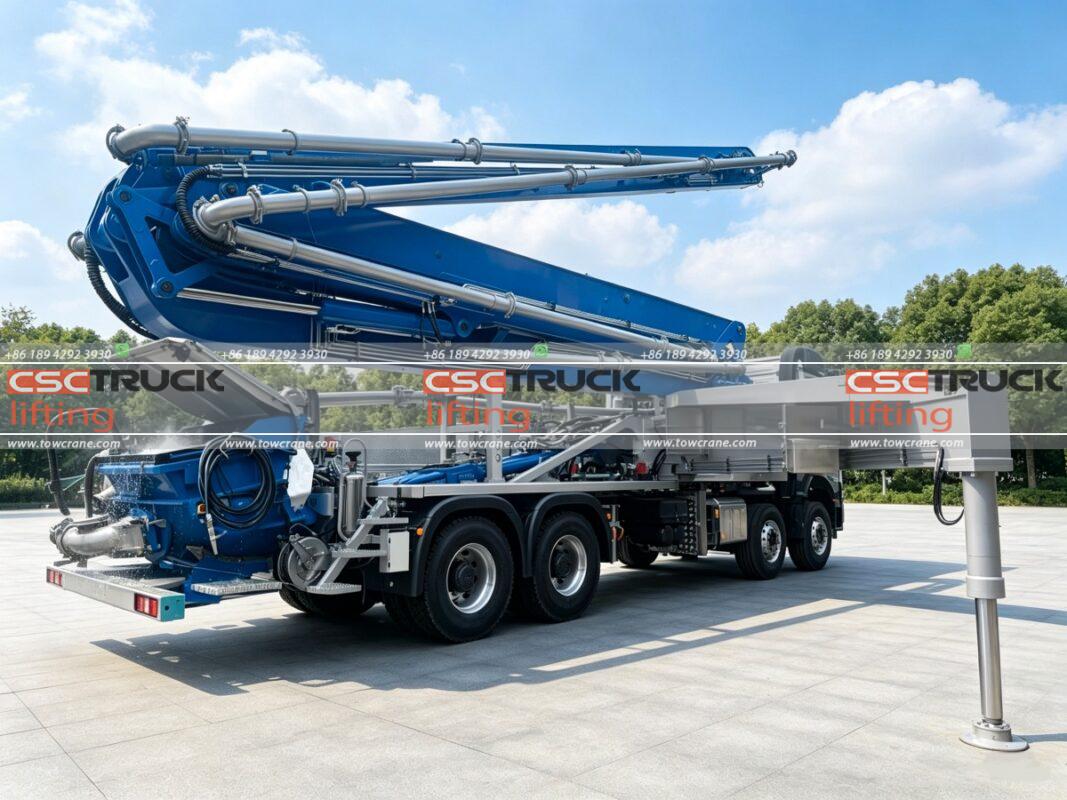 How Far Can a Concrete Pump Truck Reach?