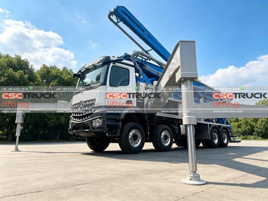How Far Can a Concrete Pump Truck Reach?
