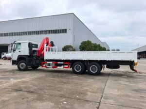 HOWO 10T PALFINGER Knuckle Boom Crane